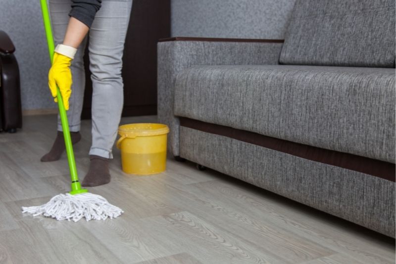 ongoing floor cleaning